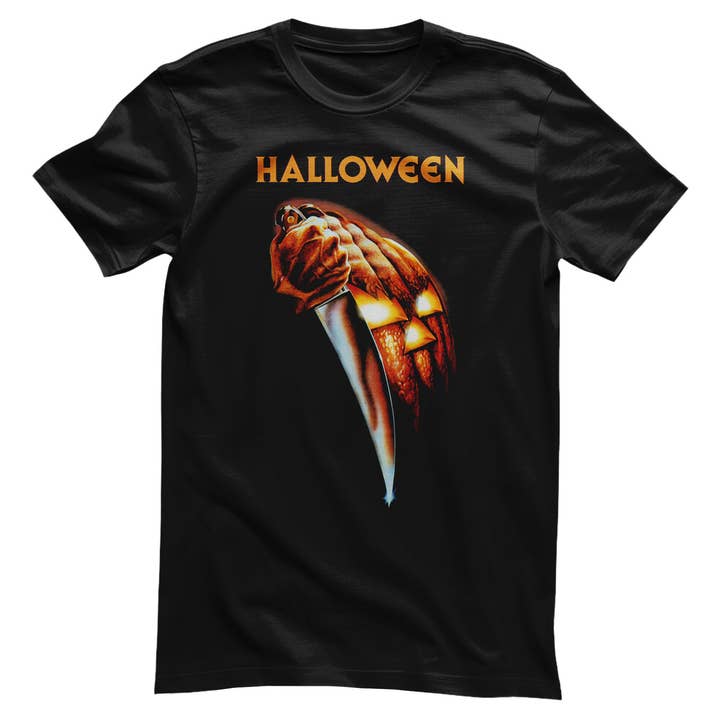 T-shirt com Poster Clássico de Halloween por atacado de Hybris Production AB