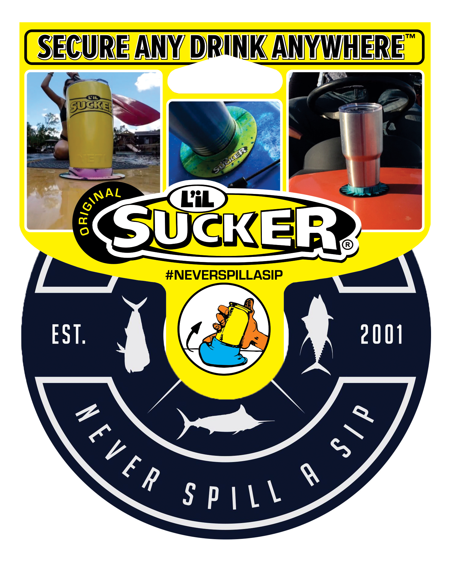 Lil Sucker - Wholesale Drink Huggers & Koozies - #NEVERSPILLASIP COLLECTION9