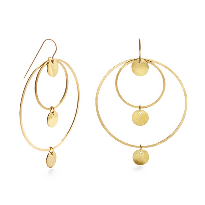 Three Tiered Hoops for wholesale by Mind's Eye Design