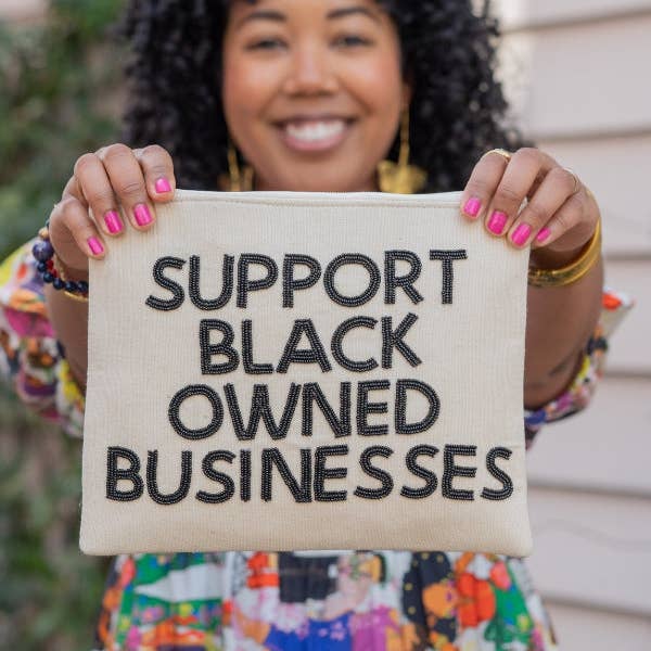 The Tiny Tassel - Wholesale Pouch - Women's - The Support Black Owned Businesses Clutch1