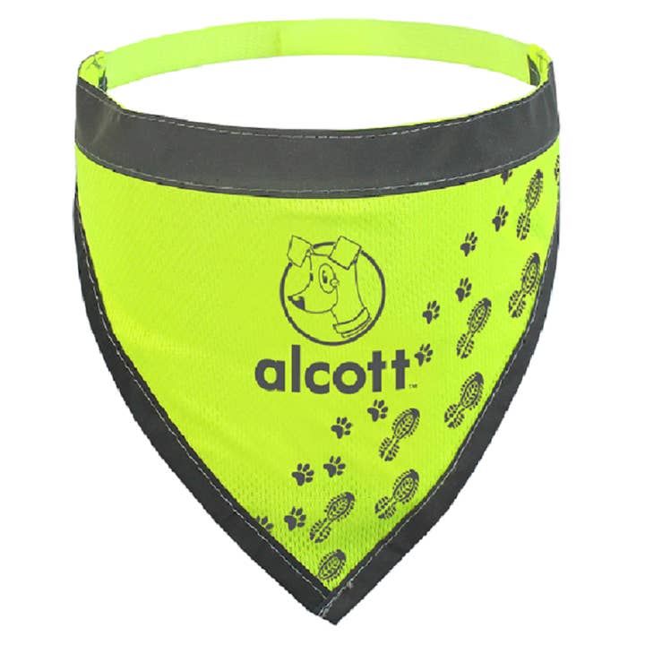 visibility dog bandanas for wholesale by Alcott Adventures