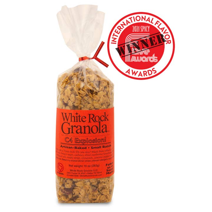 White Rock Granola - Wholesale Granola - White Rock Granola - 10 oz. bakery bag, multiple flavors14