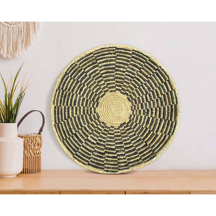 Eclipse Spiral Bowl Basket 14-inch BSK-149-15 for wholesale by ArtisanalEmporiumLLC