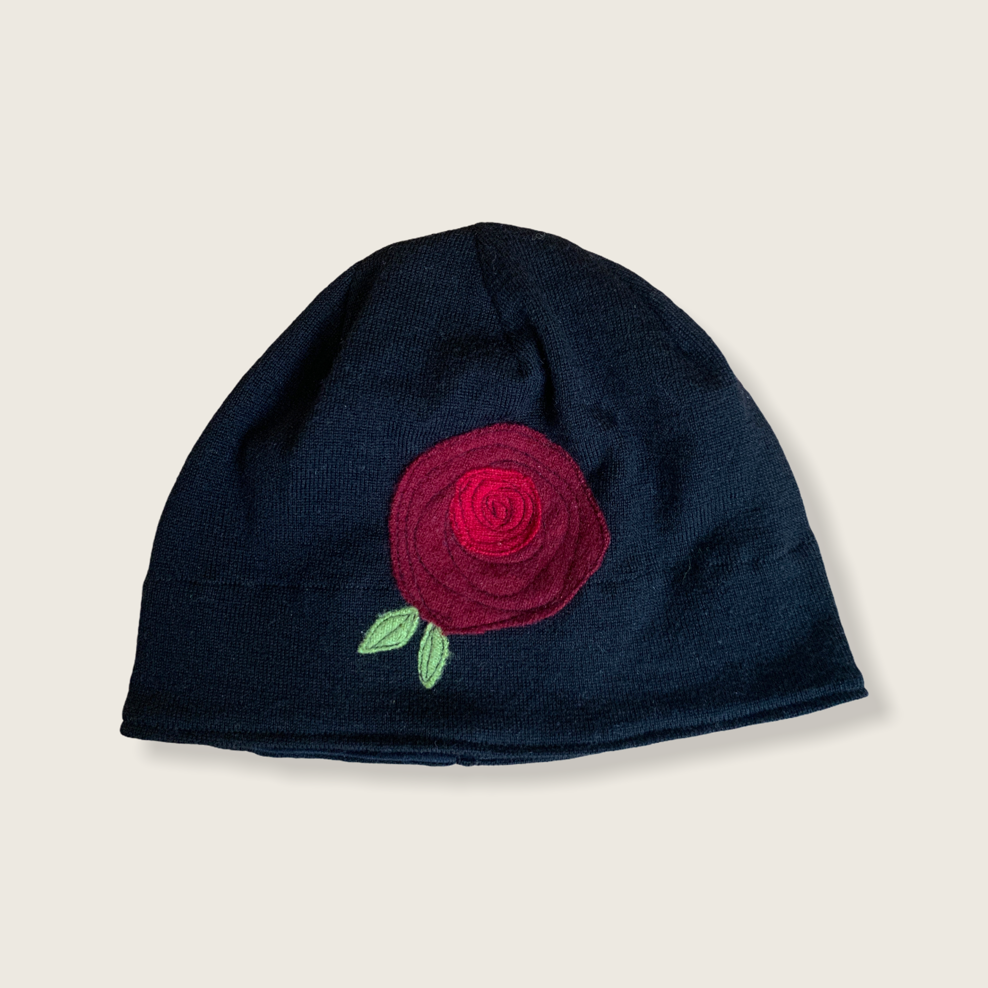 Sardine Clothing Co. - Vendita all'ingrosso Berretto - Donna - Cappello di Lana Fioritura Rosa0