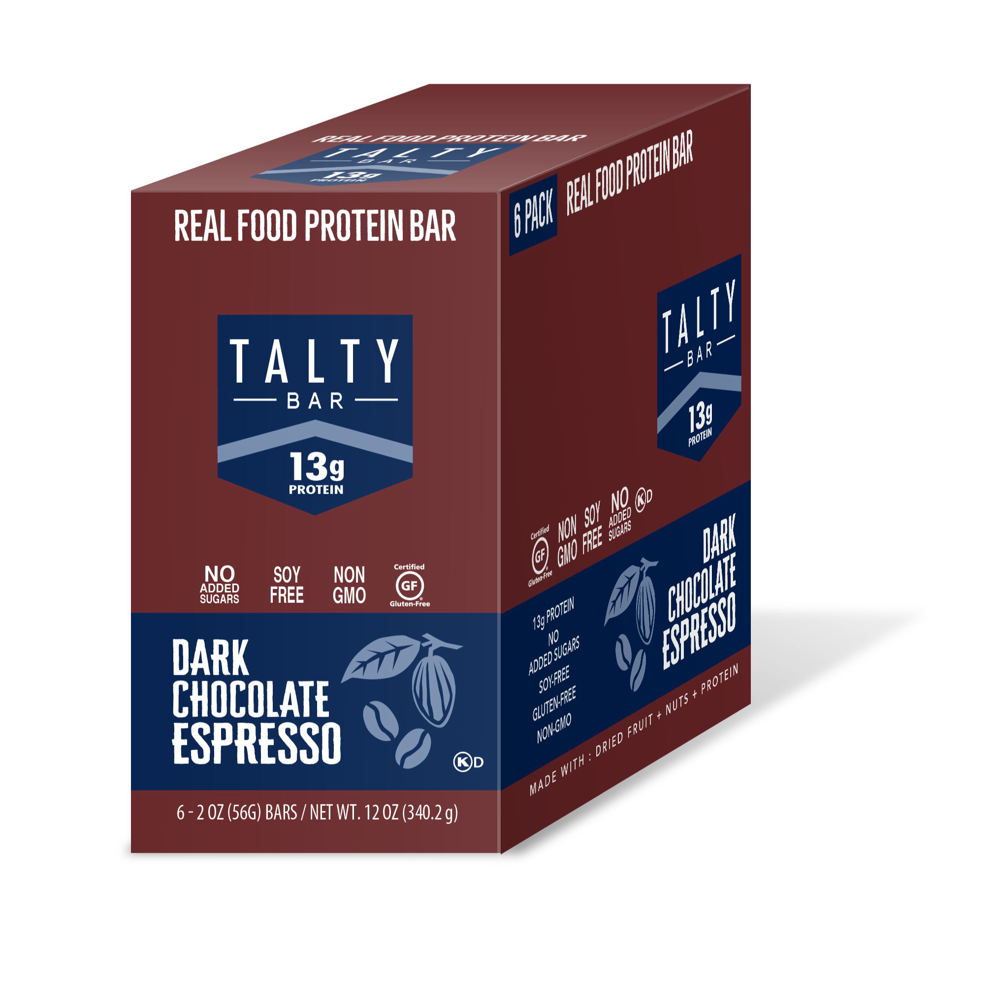 Talty Bar - Wholesale Snack Bar - Dark Chocolate Espresso2