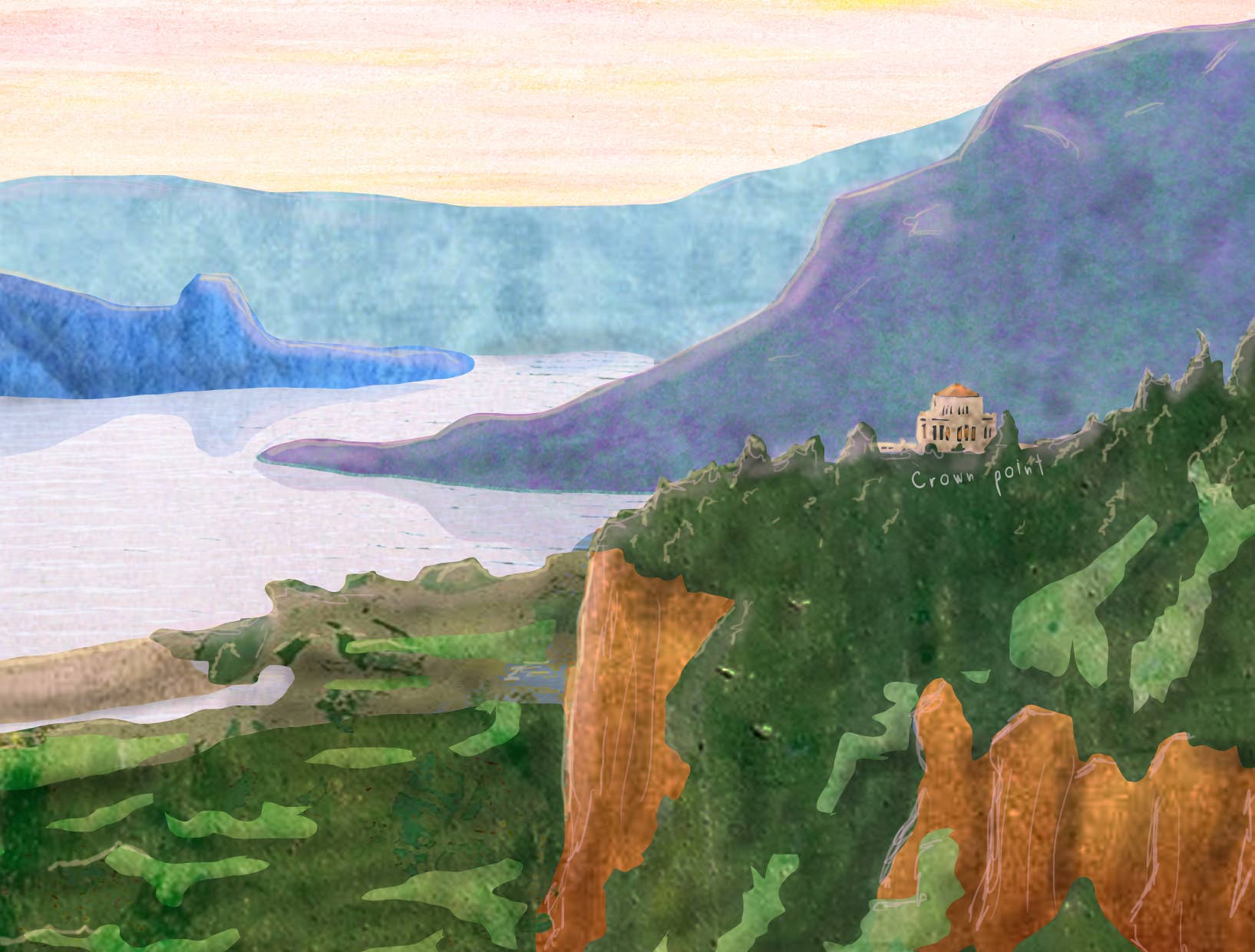 Found & Rewound - Wholesale Art Print - Crown Point -  print2