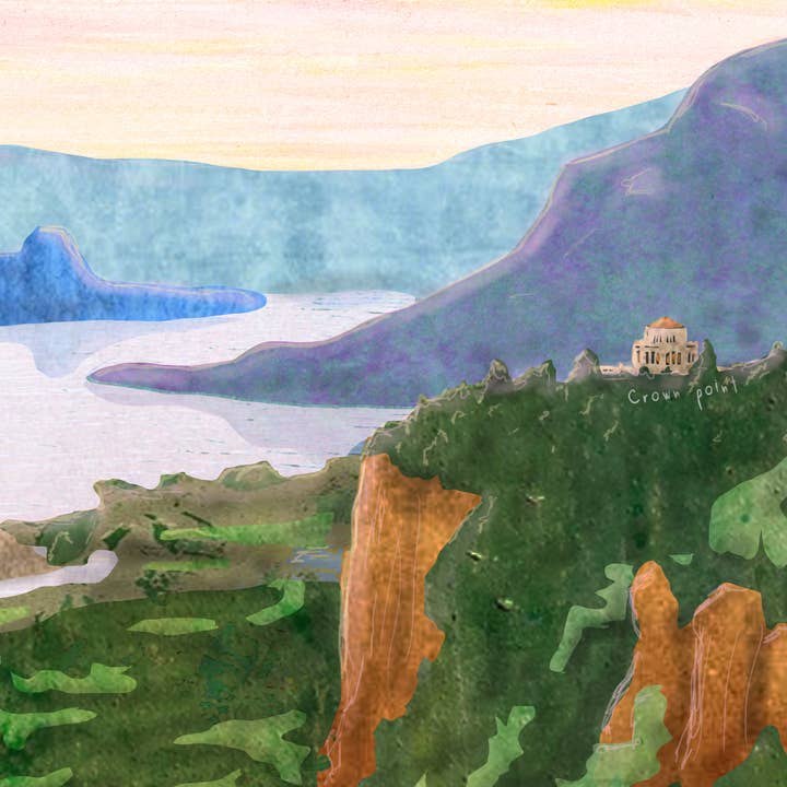 Found & Rewound - Wholesale Art Print - Crown Point - print2