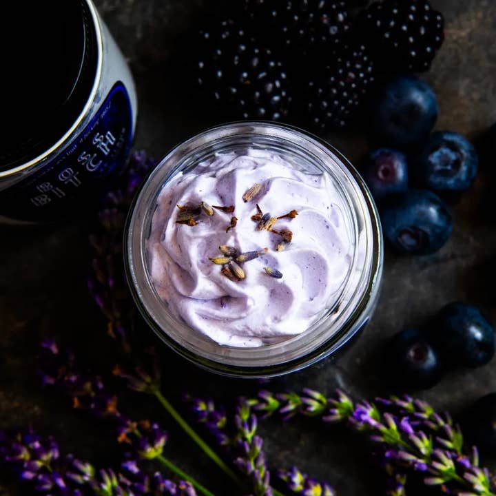 Badgerface Beauty Supply - Wholesale Body Scrub/Exfoliant - Blueberry Lavender Natural Foaming Sugar Scrub2