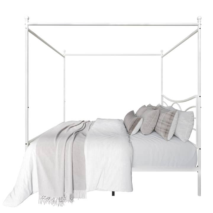 Home Design - Wholesale Bed - Home Design Denver Metal Canopy Bed Frame For Adult19