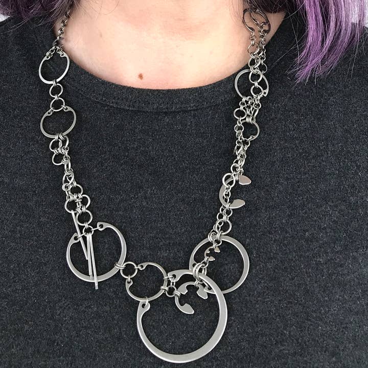 Wraptillion - Wholesale Link & Chain Necklace - Low Tide Necklace2