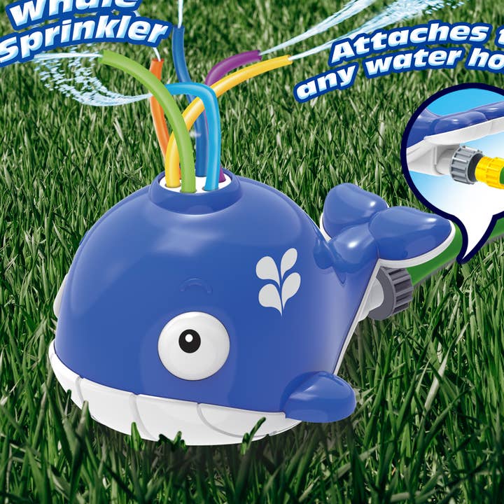 Whale Sprinkler - Water Game for wholesale by Thin Air Brands