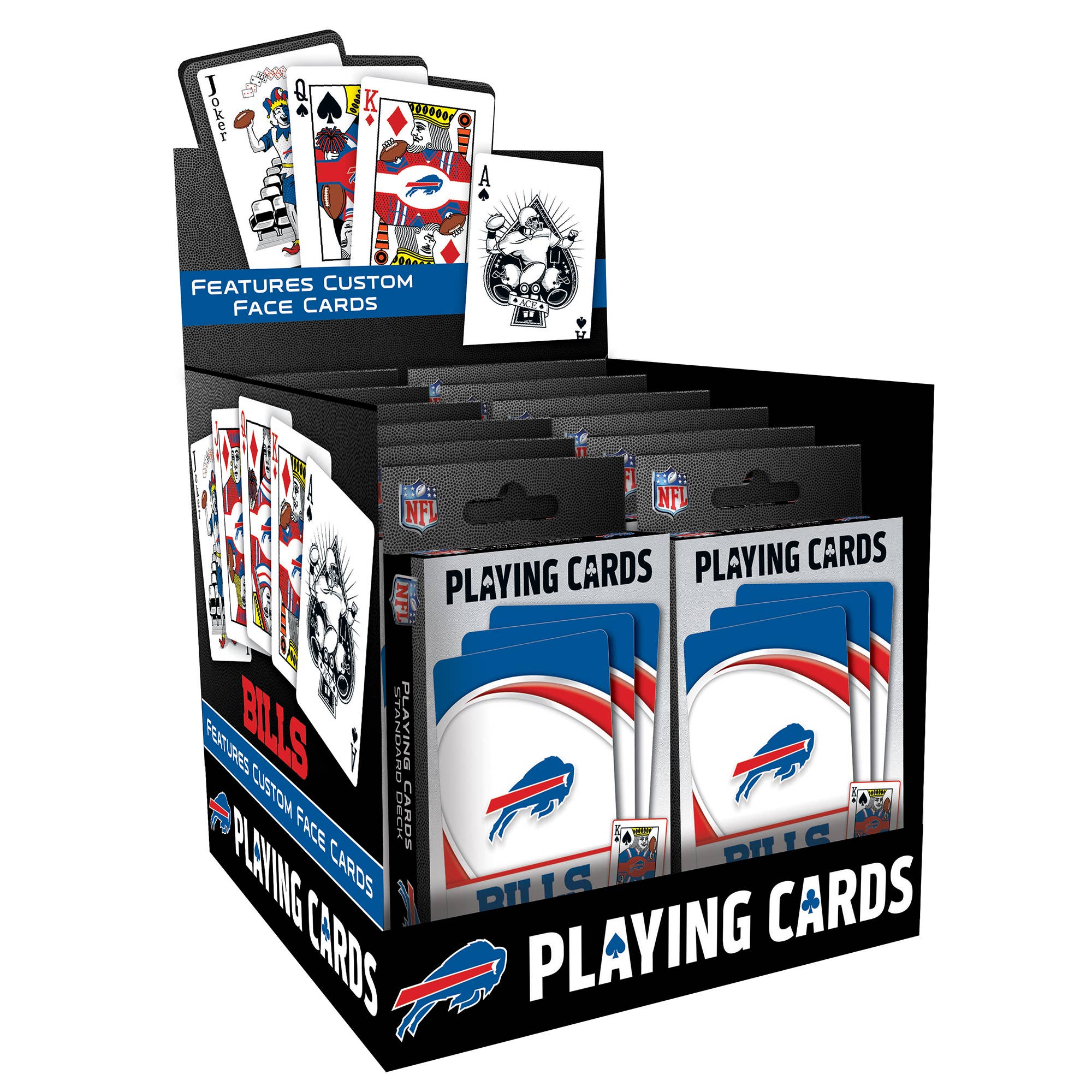 Masterpieces Puzzles - Wholesale Playing Cards - Buffalo Bills Playing Cards3