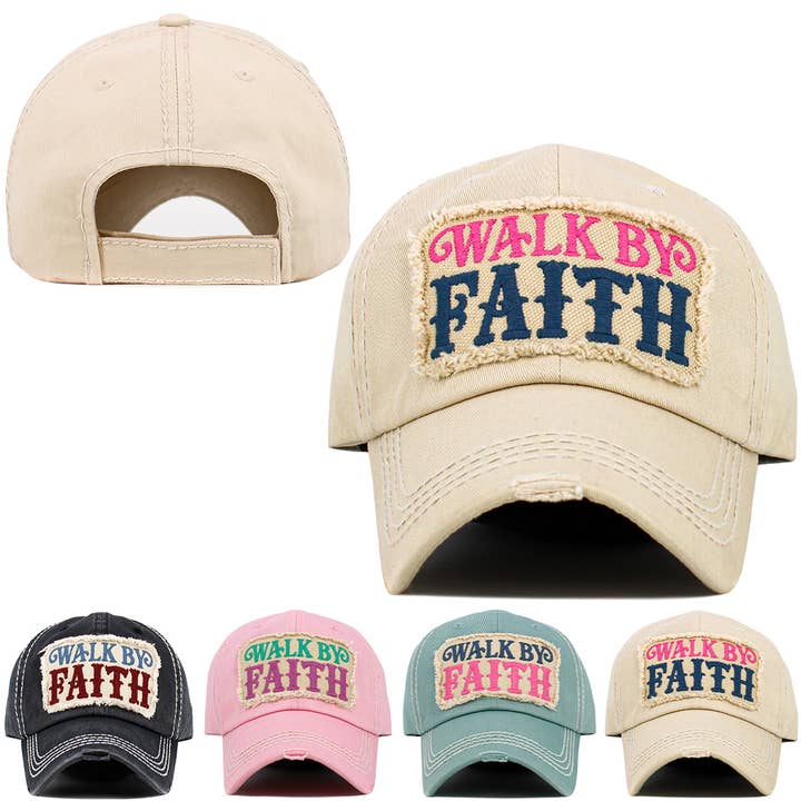 Gå Med Tro Vintage Kasket for engroshandel hos KBETHOS