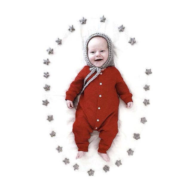 The Butter Flying - Wholesale Bunting/Garland - Felt star garland 2