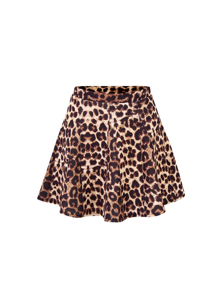 Dresscholic - Wholesale Rok - Dames - Scuba-rok met ingebouwde shorts met zakken