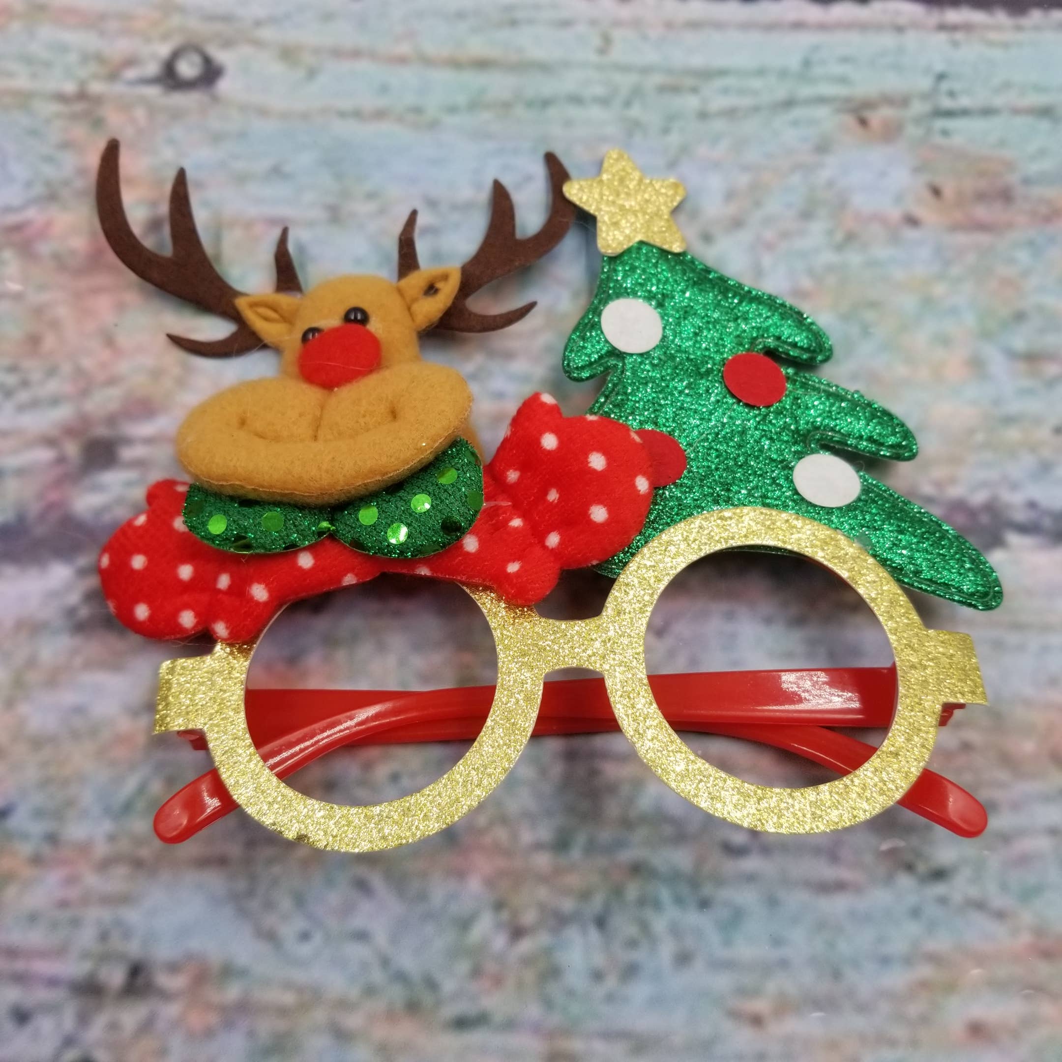 MIAS SHOP – wholesale Party gift – Kid Glasses Frame Christmas Party Dress Up Toys4