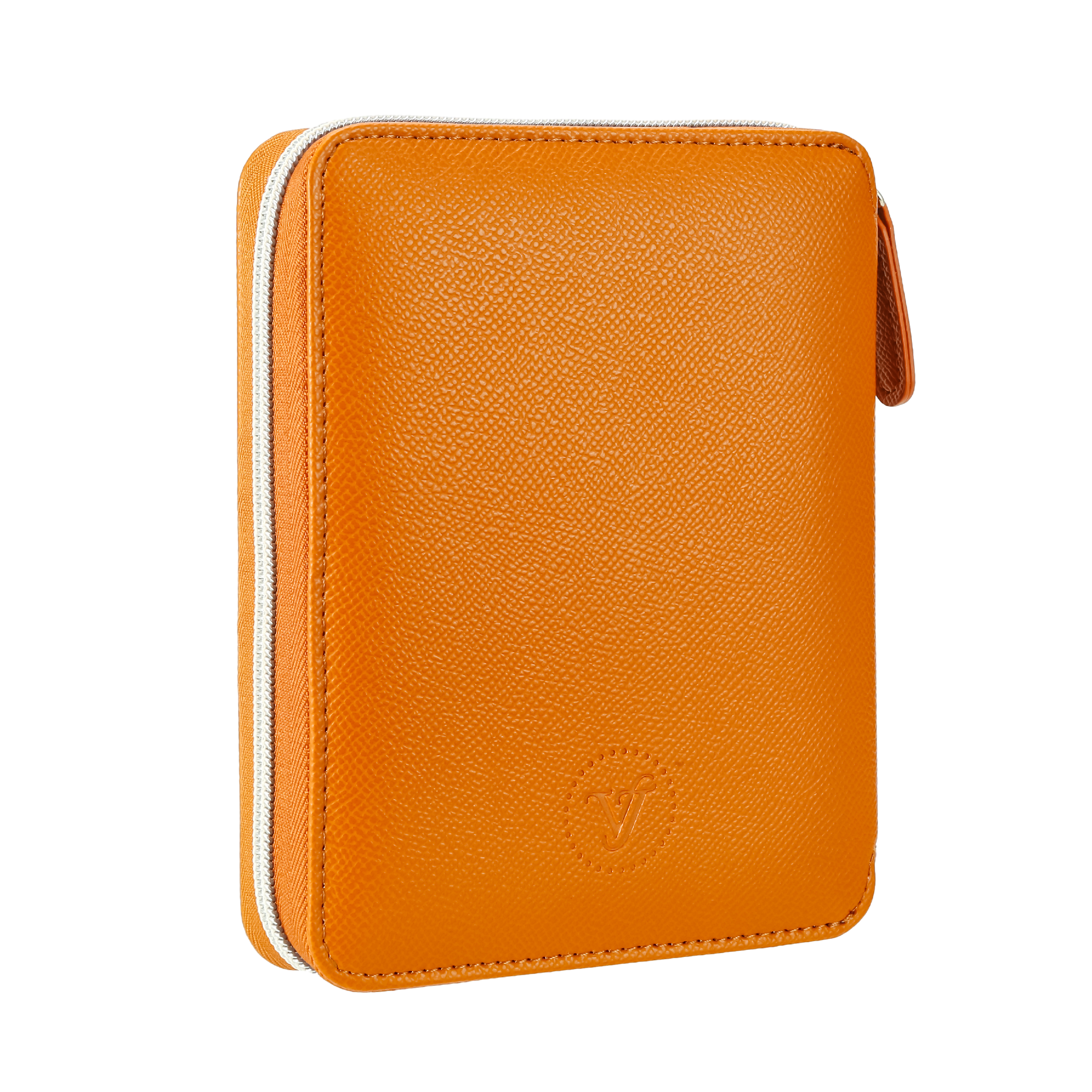 Victoria's Journals - Wholesale Journal/Diary - Zippered Vegan Leather Portfolio Notebook / Diary (Tan)7