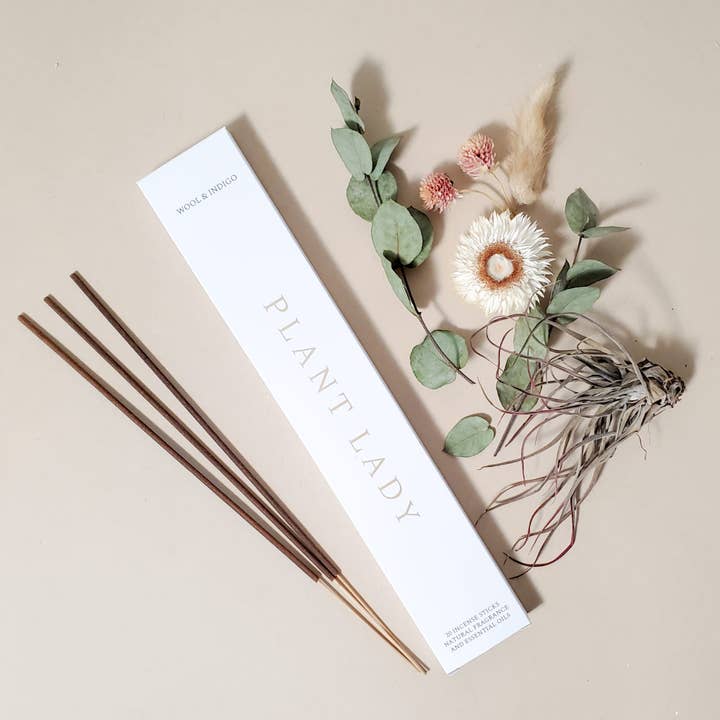 Plant Lady Incense for wholesale by Wool & Indigo