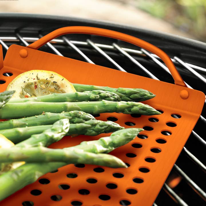 Fox Run Brands - Wholesale Grillpan/bakplaat - Outset koperen grillplaat met antiaanbaklaag, 7 „x 11"1
