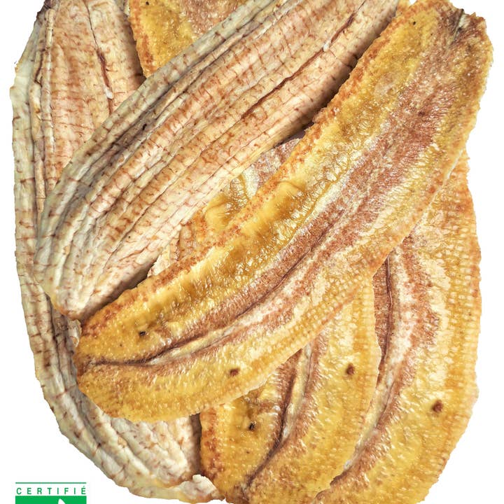 BIOGOUT - Vendita all'ingrosso Frutta secca/disidratata - Banane essiccate biologiche a fette, senza zuccheri aggiunti - 1 kg