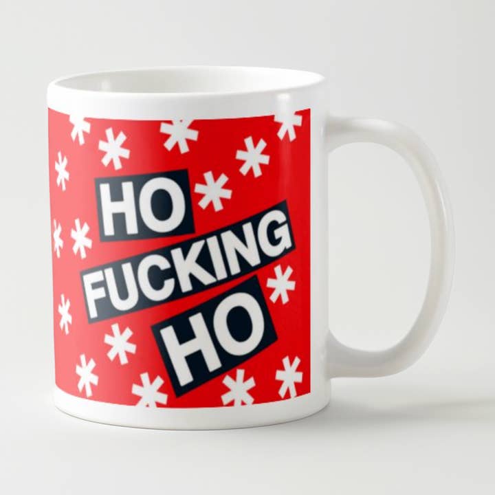Ho Fucking Ho ! Christmas mug for wholesale by CALLVIN EU