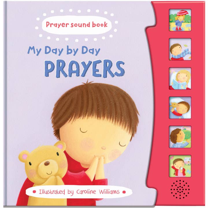 My Day By Day Prayers - Libro de sonidos para niños con 6 botones para venta al por mayor de Robert Frederick Ltd
