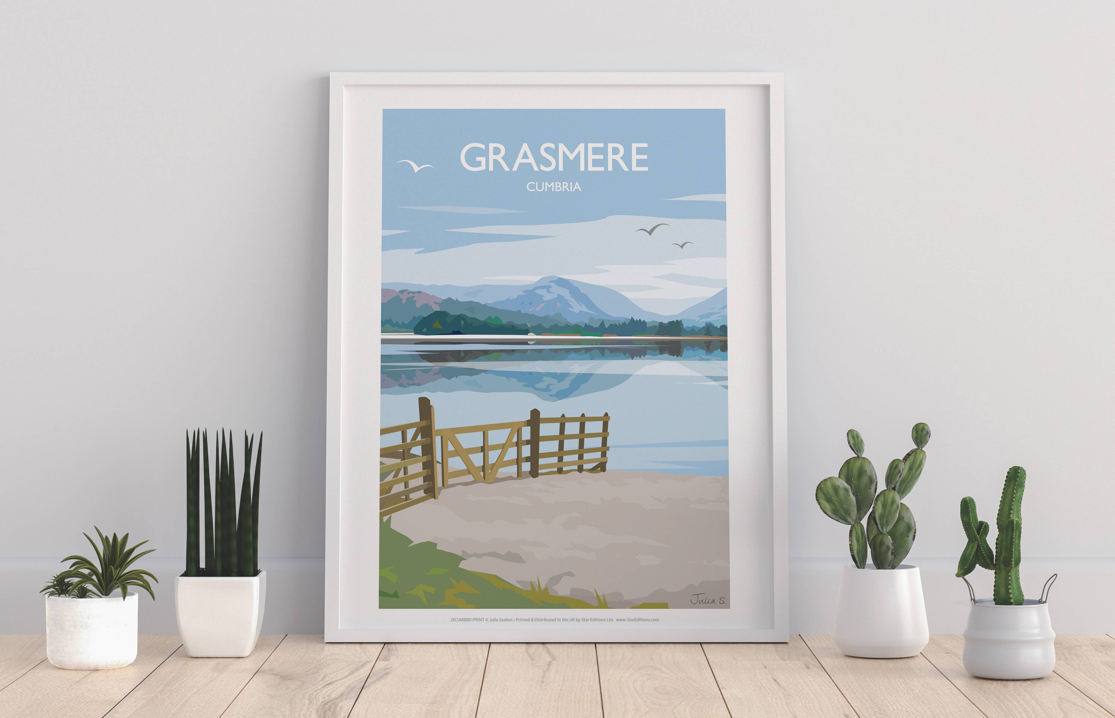 Star Editions – wholesale Art print – Grasmere - Cumbria - 11X14” Premium Art Print