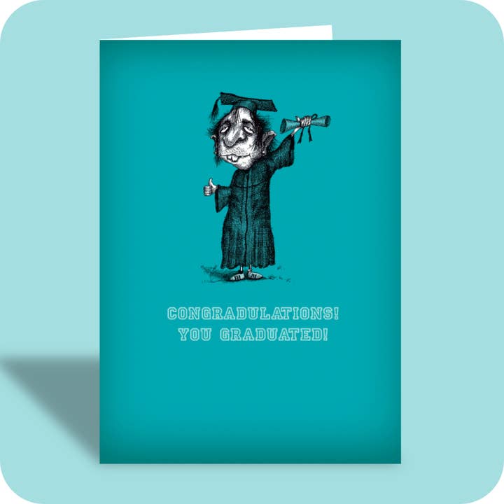 #041 – Funny Greeting Card – Congratulations! for wholesale by Bald Guy Greetings