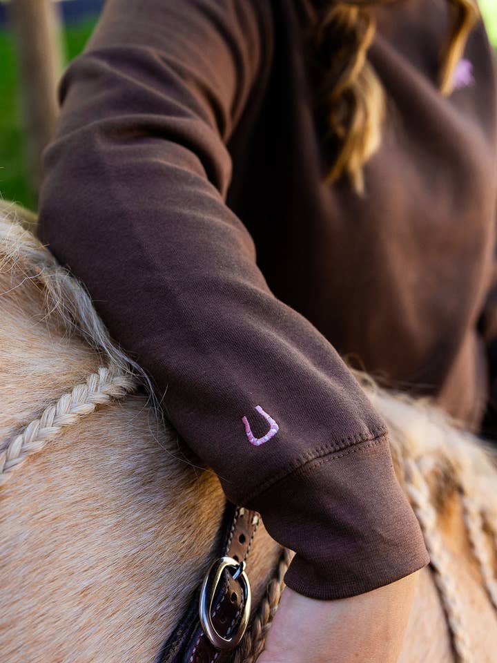 Bridle Up Hope Shop - Wholesale Sweatshirt - Women's - Chestnut Charm Sweatshirt2