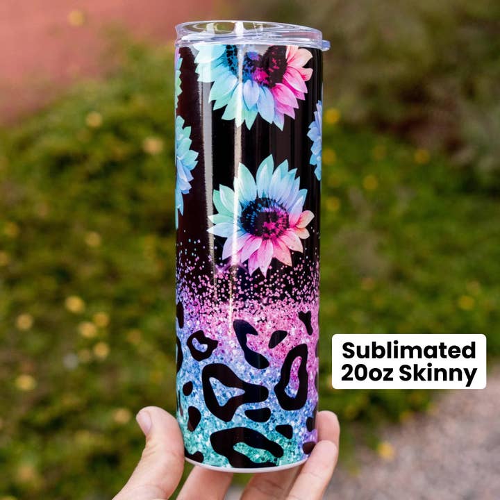 MakerFlo - Wholesale Insulated Mug/Tumbler - Makerflo 20 oz Skinny Sublimation Tumbler