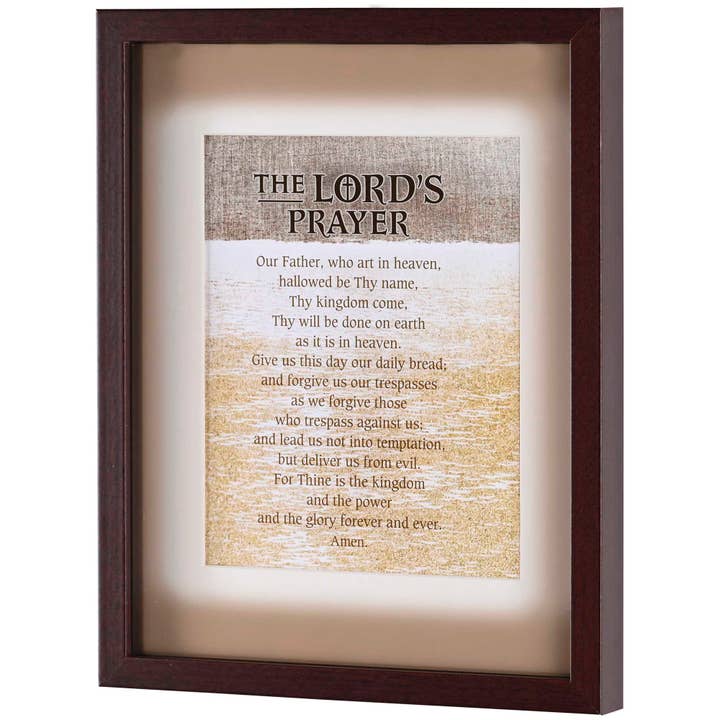 Cuadro de pared enmarcado La oración del Señor, 11 x 14 para venta al por mayor de Dicksons