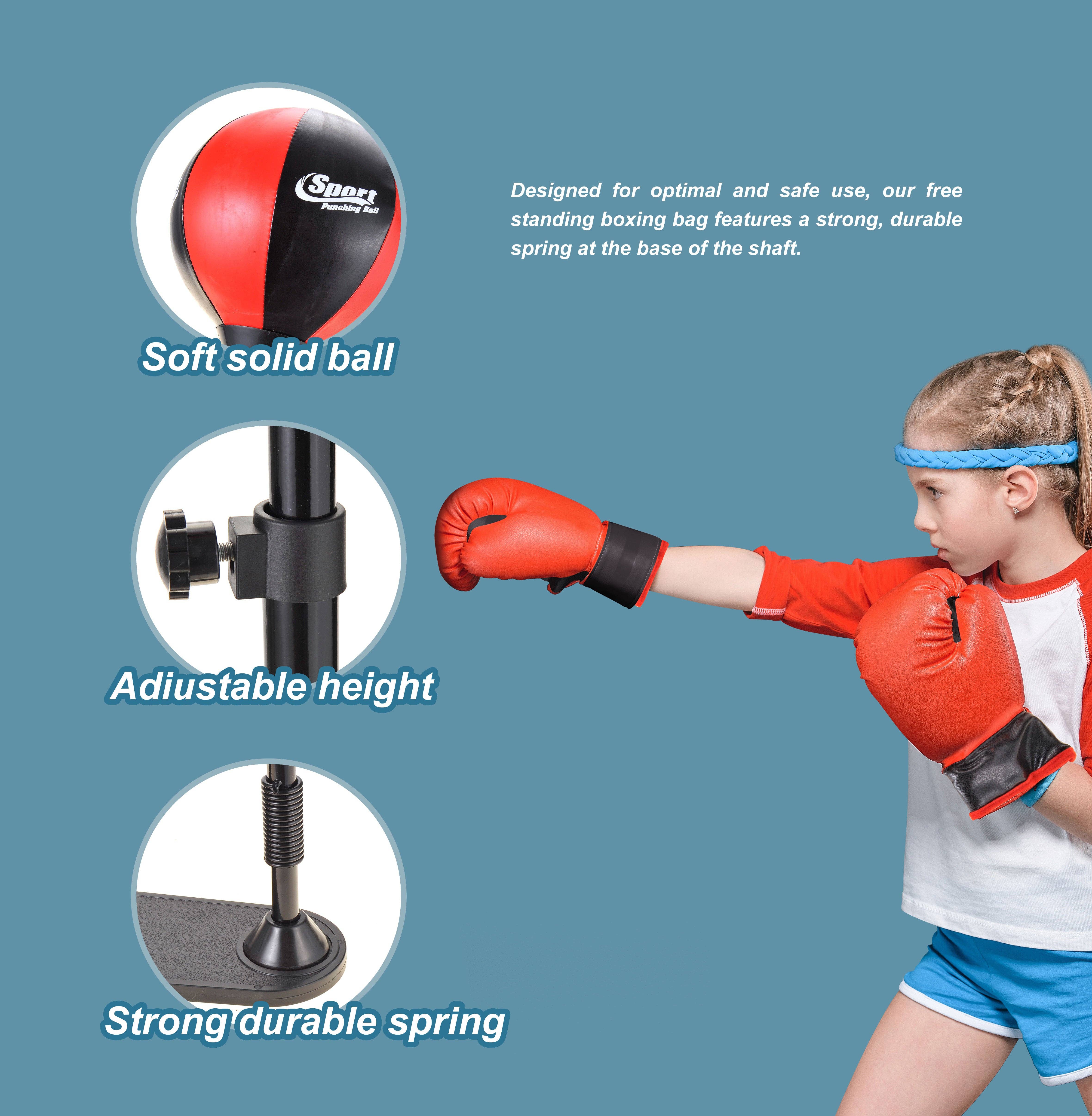AZ Trading & Import (Toys, RC Toys & More) - Wholesale Sporting Game - Kids & Baby - Punching Bag for Kids with Stand9