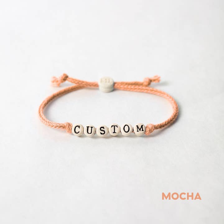 MudLOVE - Vendita all'ingrosso Bracciale in tessuto/intrecciato - Braccialetti dell'Amicizia Personalizzati su Corda di Cotone Intrecciata a Mano12