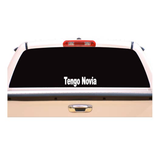 Very That - Wholesale - Tengo Novio / Tengo Novia Vinyl Decal