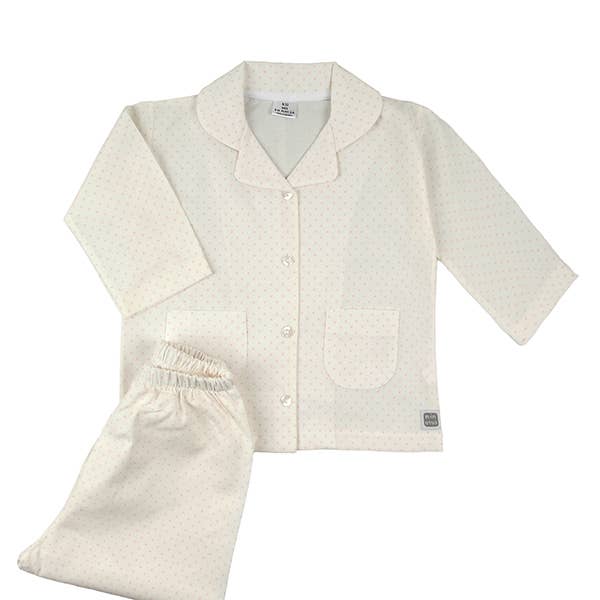 Rose Gala baby pajamas 100% pink cotton for wholesale on Faire3