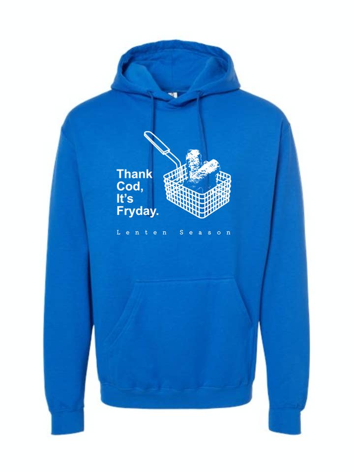 Sock Religious - Wholesale Hoodie – Unisex - TCIF - Thank Cod, Its Fryday Fish Fry Hoodie Sweatshirt3