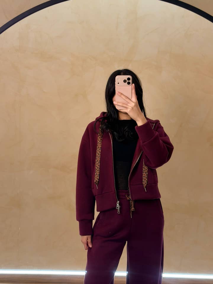 Joyna - Wholesale Lounge set – Women's - Fleece set E081832