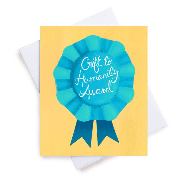 Gift To Humanity Award (Sale) for wholesale by M. Kind Papersmith