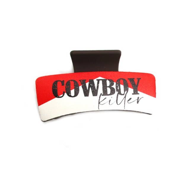 Snowing West - Wholesale Hair Clip - Women's - Western Cowboy Killer Hair Claw