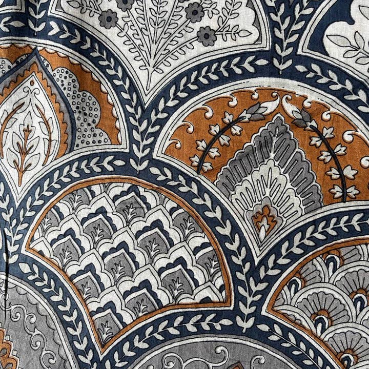 GYPSY STUDIO – wholesale Fabric paint – Unique Design Pure Cotton Block Print Fabric Women Clothing1