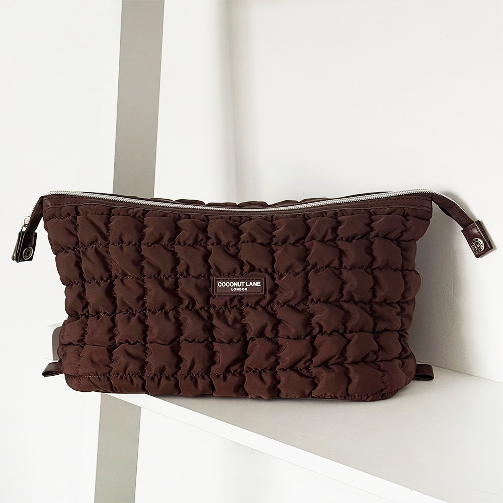 Coconut Lane - Wholesale Pouch - Women's - Magic Lifestyle Pouch - Quilted Chocolate4