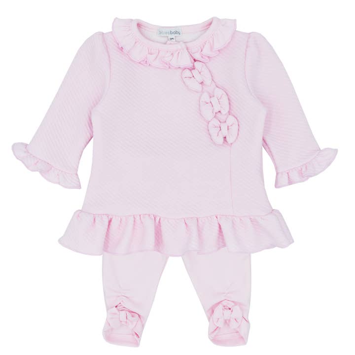 AMARANTE pige sæt med lyserød tunika og leggings for engroshandel hos Blues Baby