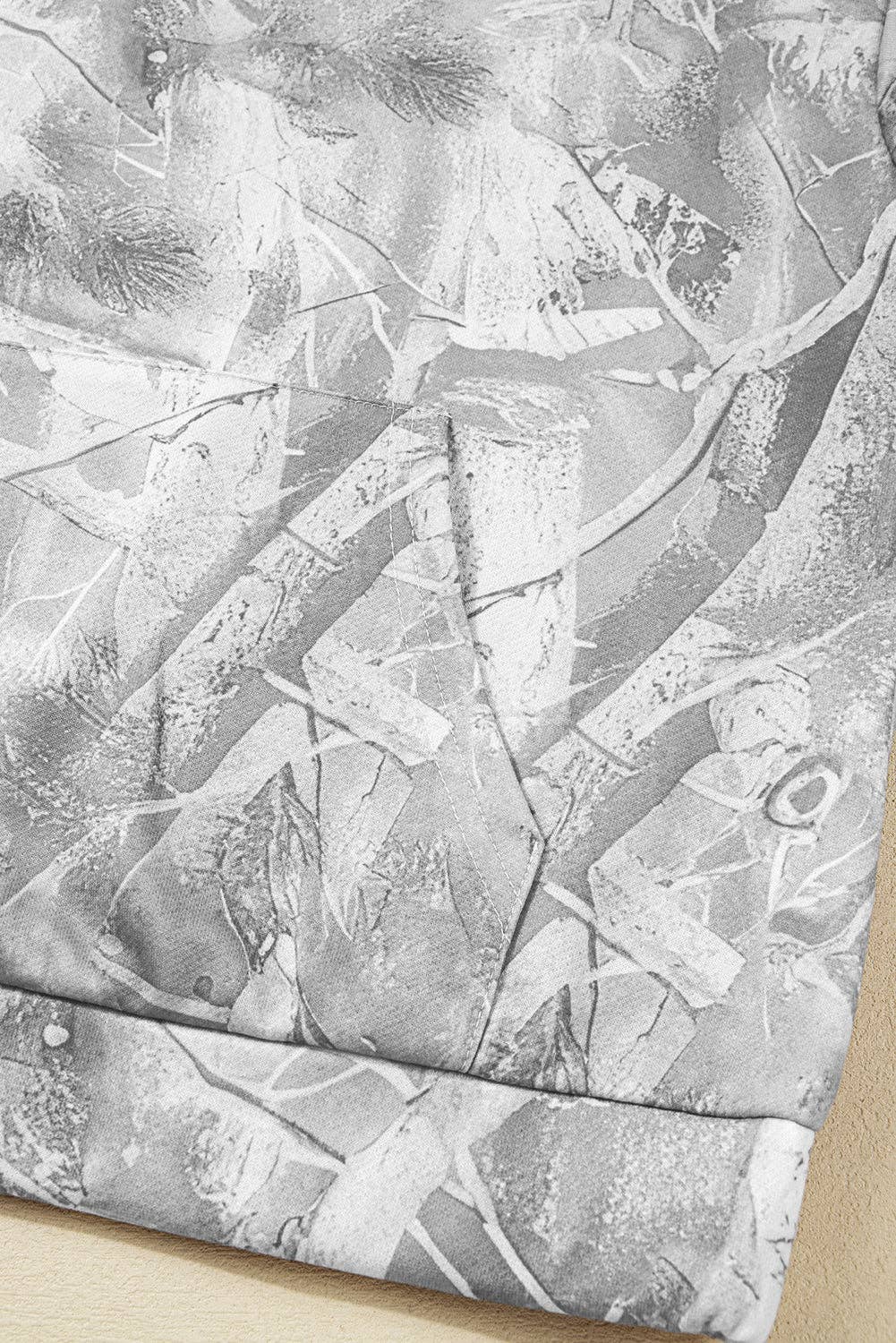 Suhkasana - Wholesale Hoodie - Women's - Woodland Camo Oversized Pullover Hoodie for Women6