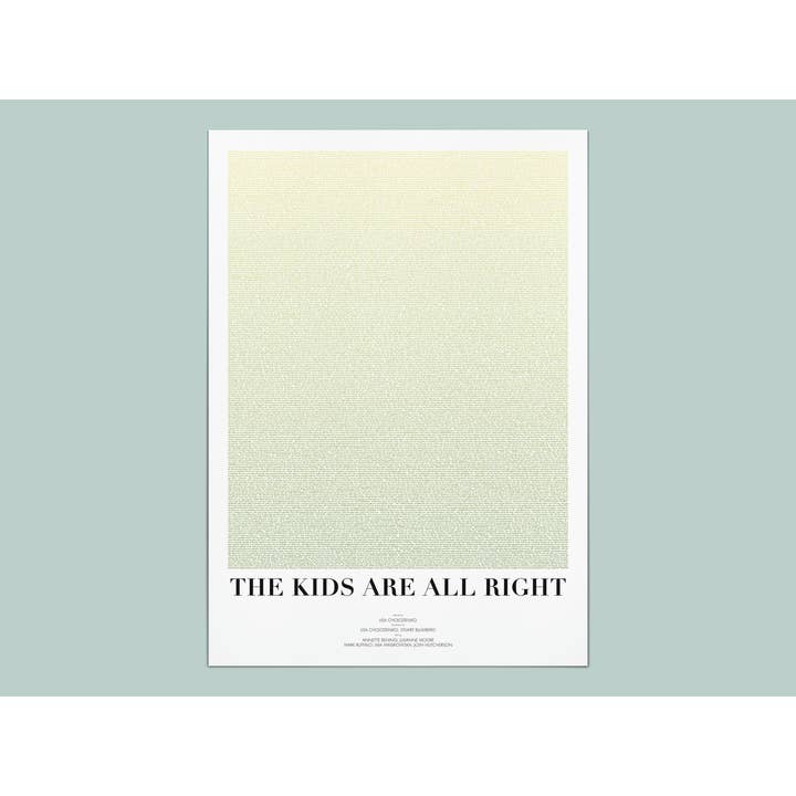 Die Kinder sind in Ordnung Filmplakat für den Großhandel von Fade Out Prints