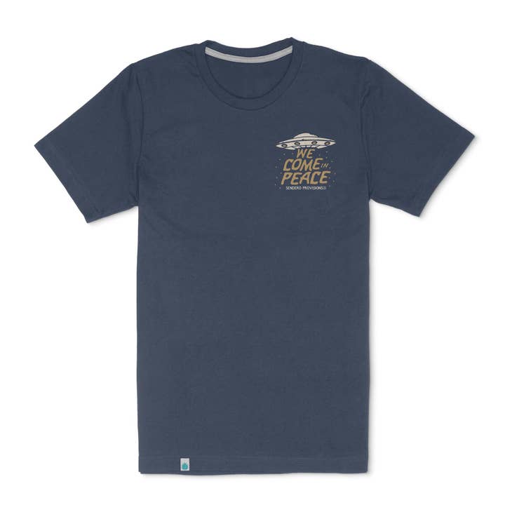 Sendero Provisions Company - Wholesale Screen Printed T-Shirt - Unisex - Charros & Aliens T-Shirt