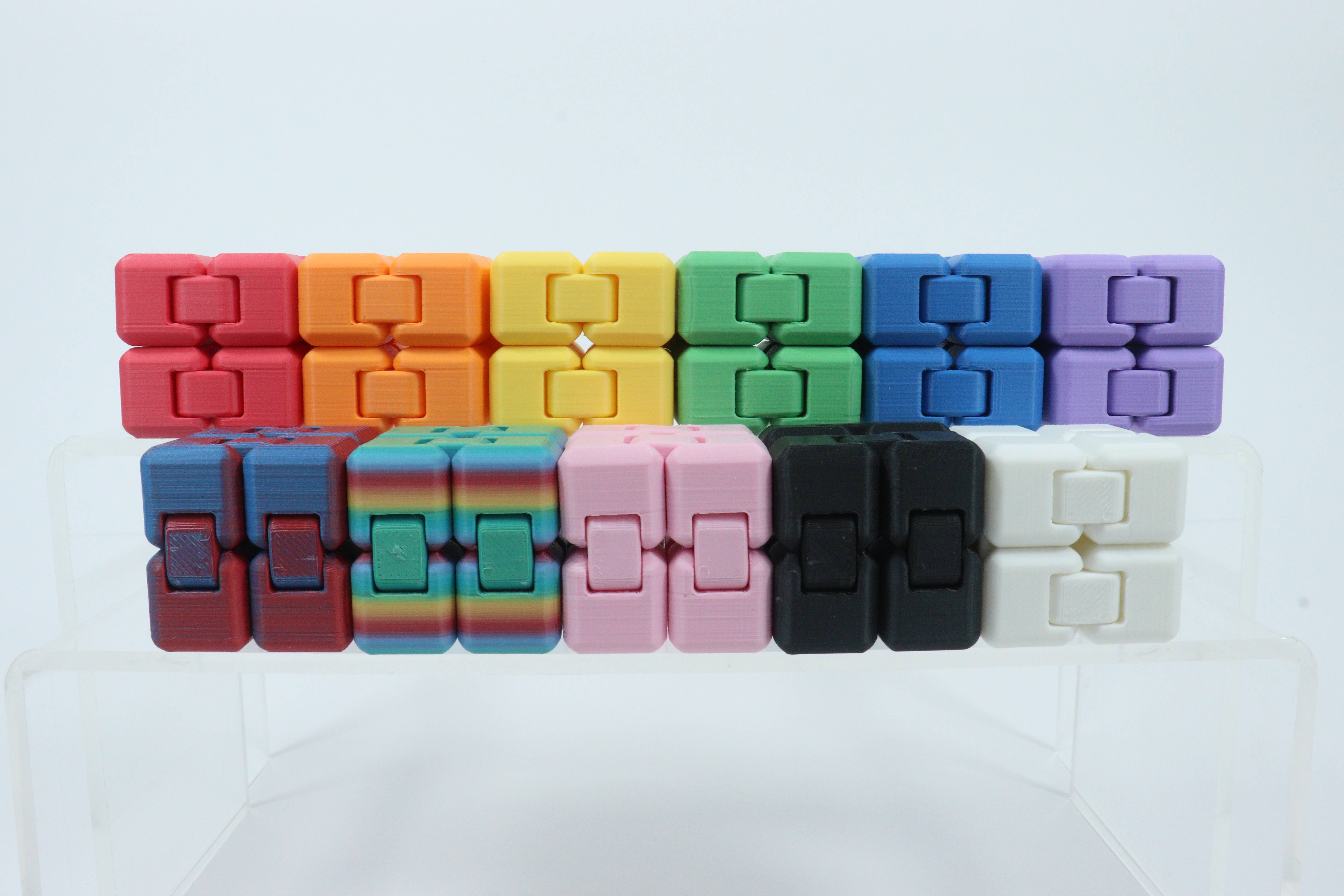 MrSpinner - Wholesale Fidget Toy - Kids - Infinity Fidget Cube – 3D Printed Stress Relief, Made in USA13