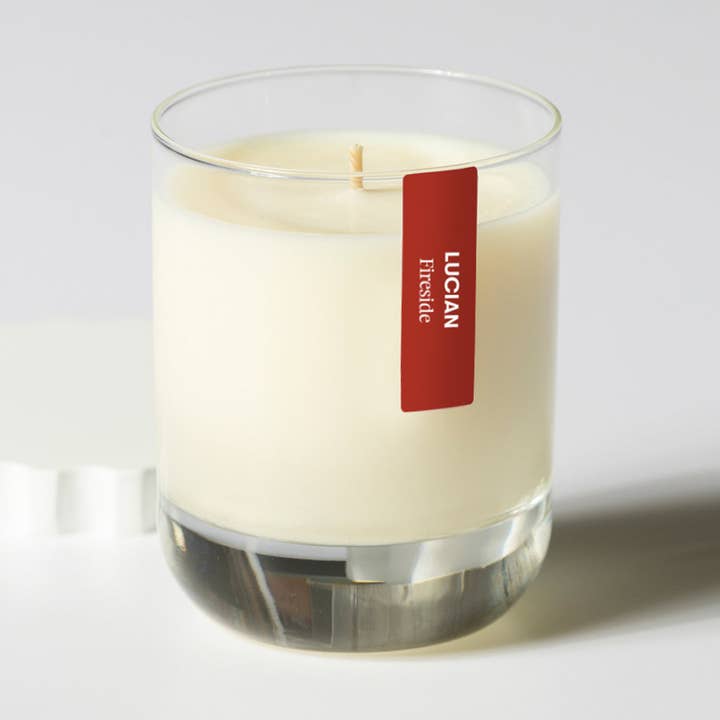 Lucian Candles - Wholesale Jar/filled candle - Fireside Glass Candle0