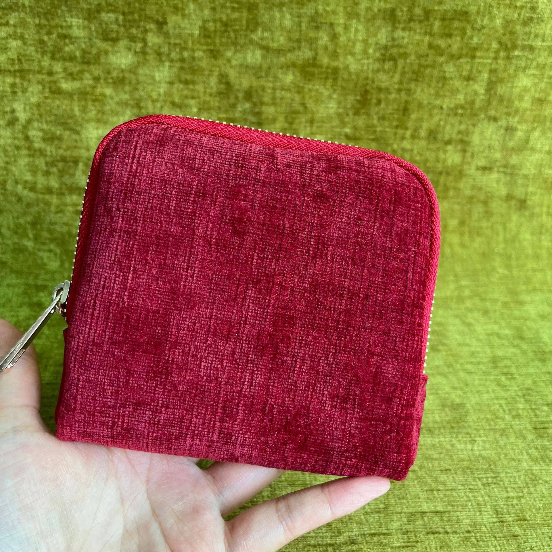 alberalkirk – wholesale Smyckeskrin och organisatörer – Dragkedjehänge Smyckesorganisatör Tyg Flerfärgad S5P3946