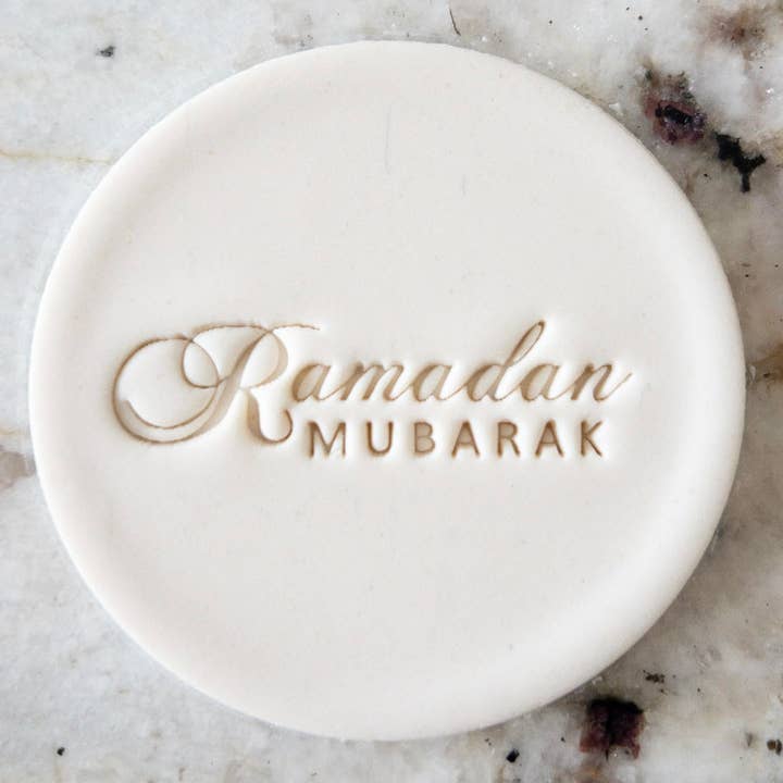 Ramadan Mubarak Mix Font 2 Arabic Cookie Biscuit Stamp Eid Islam Ramadan for wholesale by Cut Bake Stamp