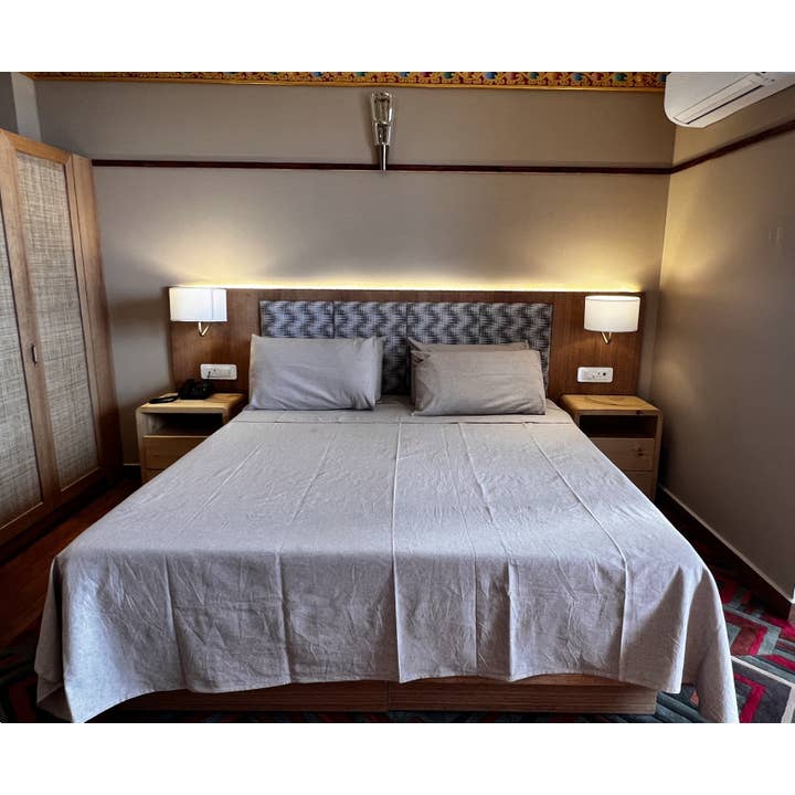 A Tender Rose – Großhandel Bettlakensets – Premium King Hanf-Bettwäsche-Set aus vier Teilen, nachhaltiger Komfort7